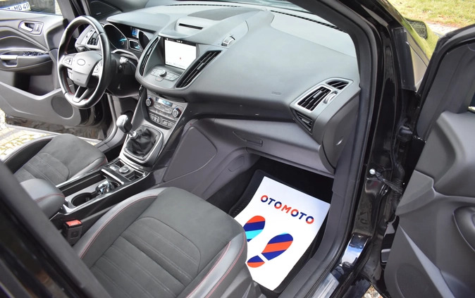Ford Kuga cena 73500 przebieg: 118357, rok produkcji 2018 z Stoczek Łukowski małe 781